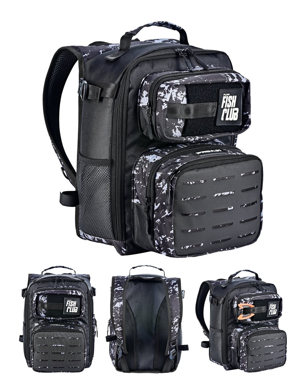 Fujin Proaji Back Pack Black Camo Balikçi Sirt Çantasi