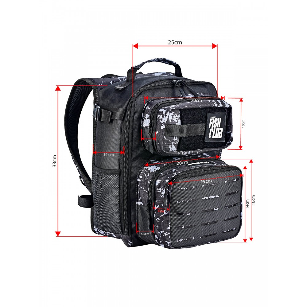 Fujin Proaji Back Pack Green Bej Balikçi Sirt Çantasi