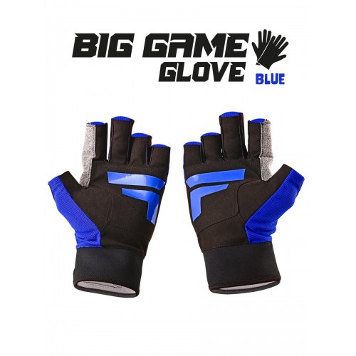 Fujin Pro Angler S24 Big Game Gloves Blue #S/M	