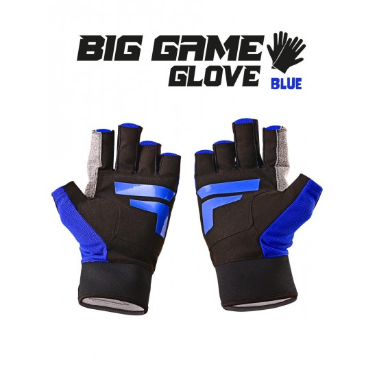 Fujin Pro Angler S24 Big Game Gloves Blue #S/M	