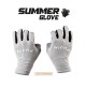 Fujin Pro Angler S24 Summer Gloves Grey #S/M	
