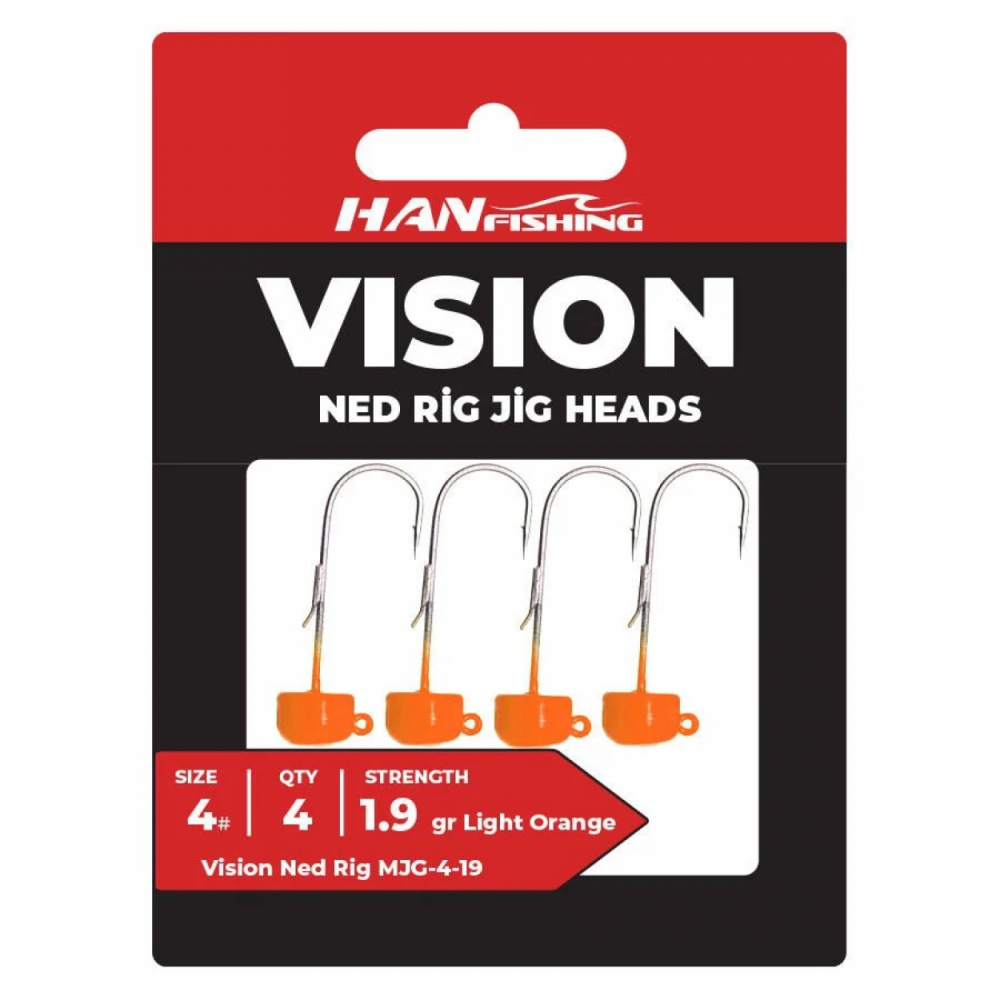 Vision Ned Rig Light Orange LOMJ-4-1 Gr