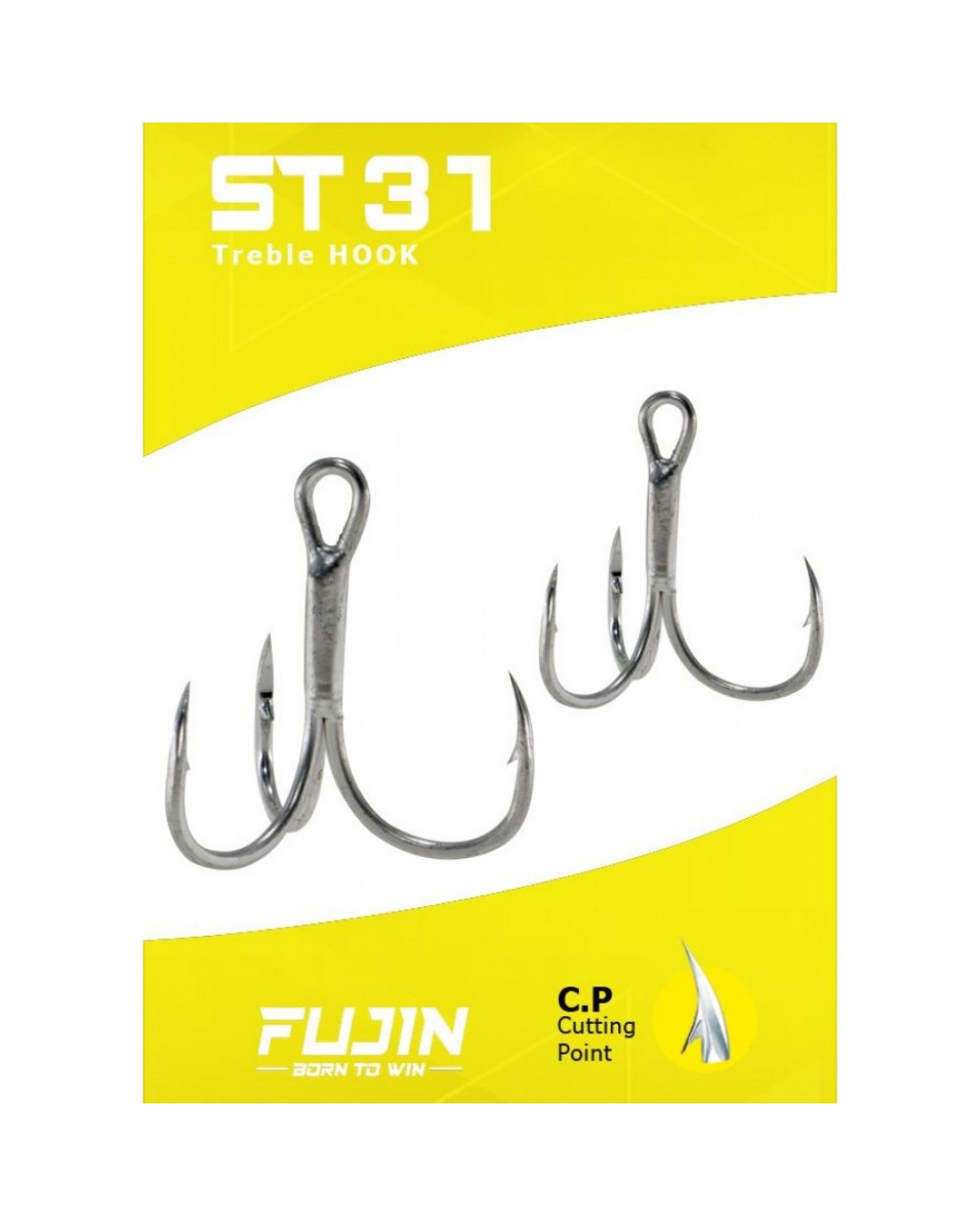 Fujin St31 Nickel Üçlü Maket Balik Ignesi Fujin St31 Nickel Üçlü Maket Balik Ignesi