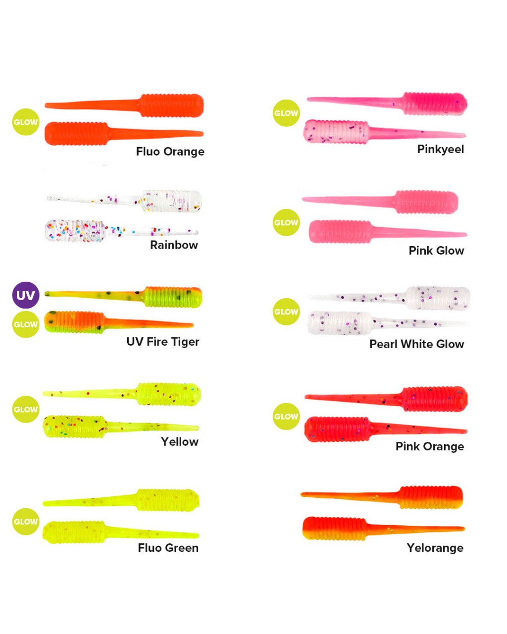 Fujin Baby FRY 2Cm LRF Silikonu Fujin Baby FRY 2Cm LRF Silikonu