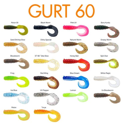 Hanfish Gurt 6Cm LRF Silikon Yem