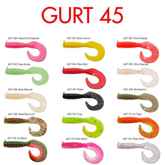 Hanfish Gurt 4.5Cm LRF Silikon Yem