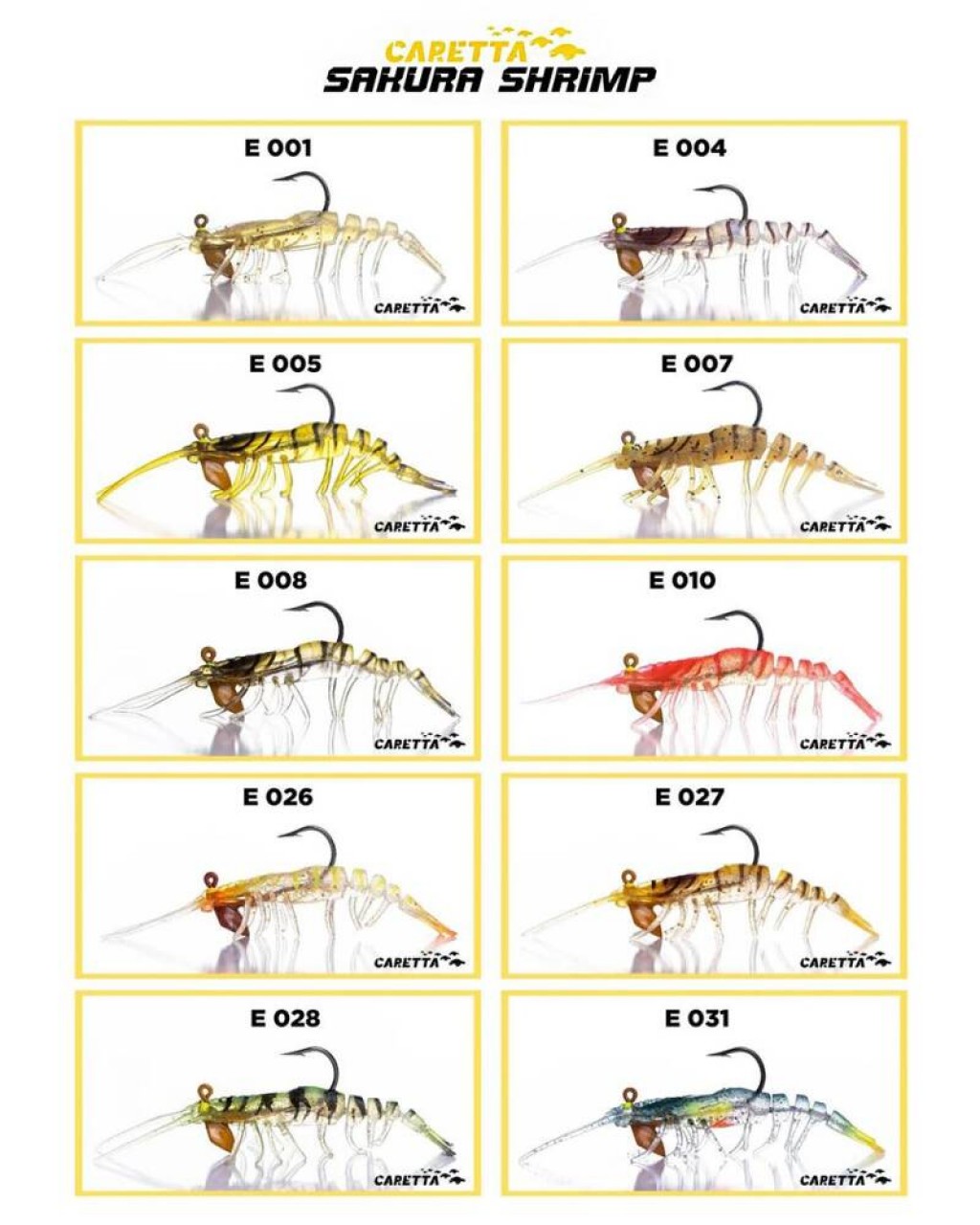 CARETTA SAKURA SHRIMP 76Mm