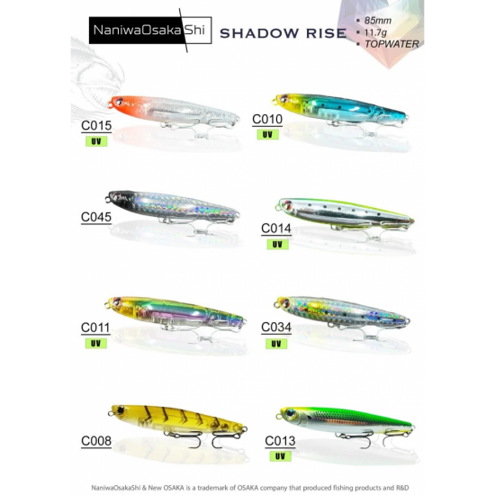 NANIWAOSAKASHI SHADOW RISE 75MM SU ÜSTÜ YEM