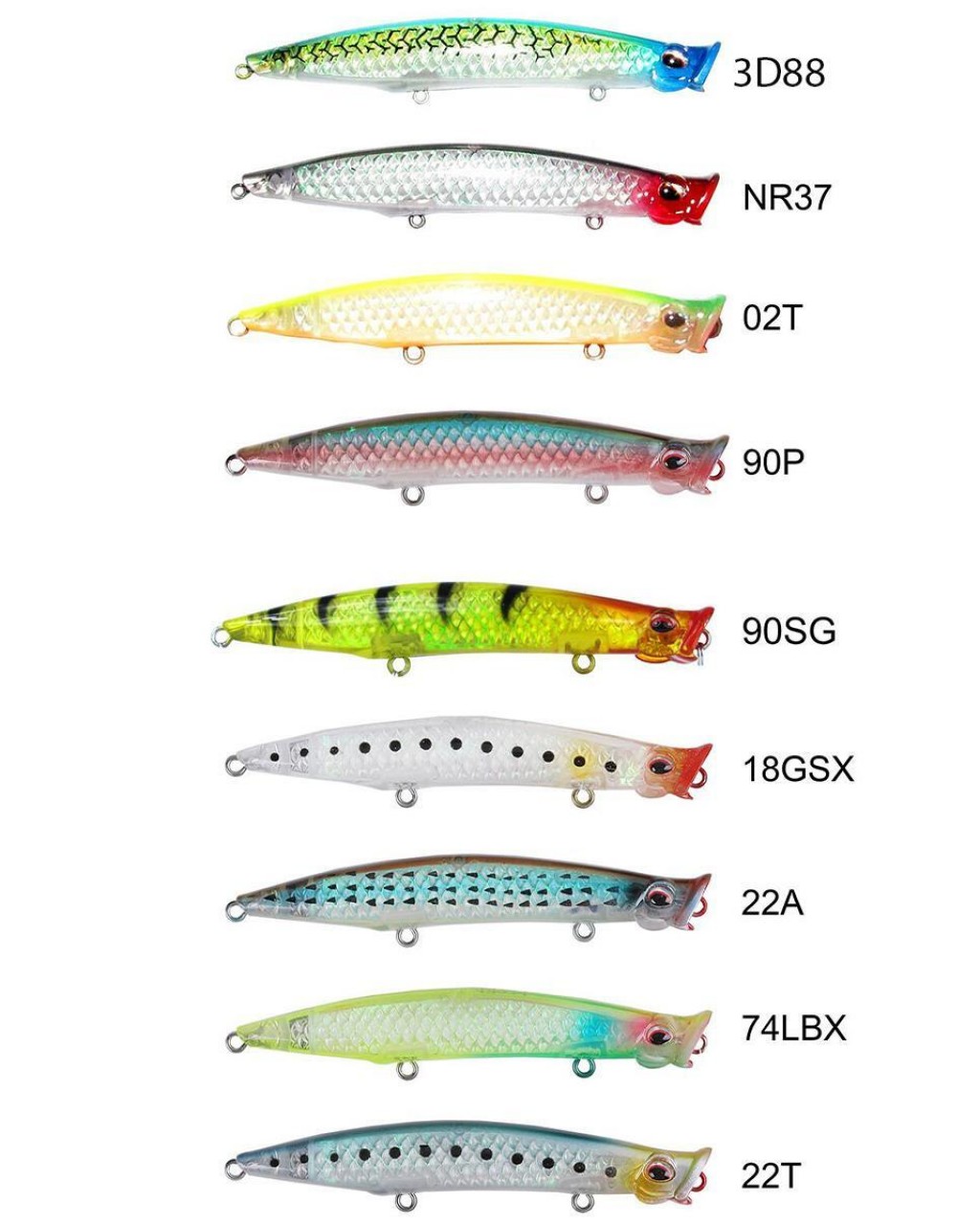 River Pop'n Catch 3D 90 9Cm 8Gr River Pop'n Catch 3D 90 9Cm 8Gr