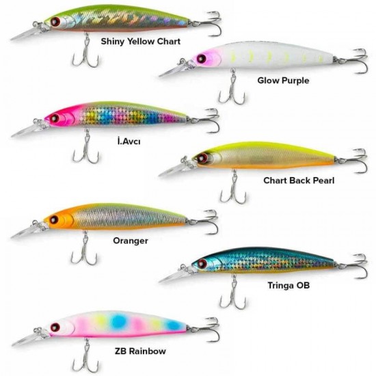 Fujin Deeper 97S-DR Sinking Maket Balik