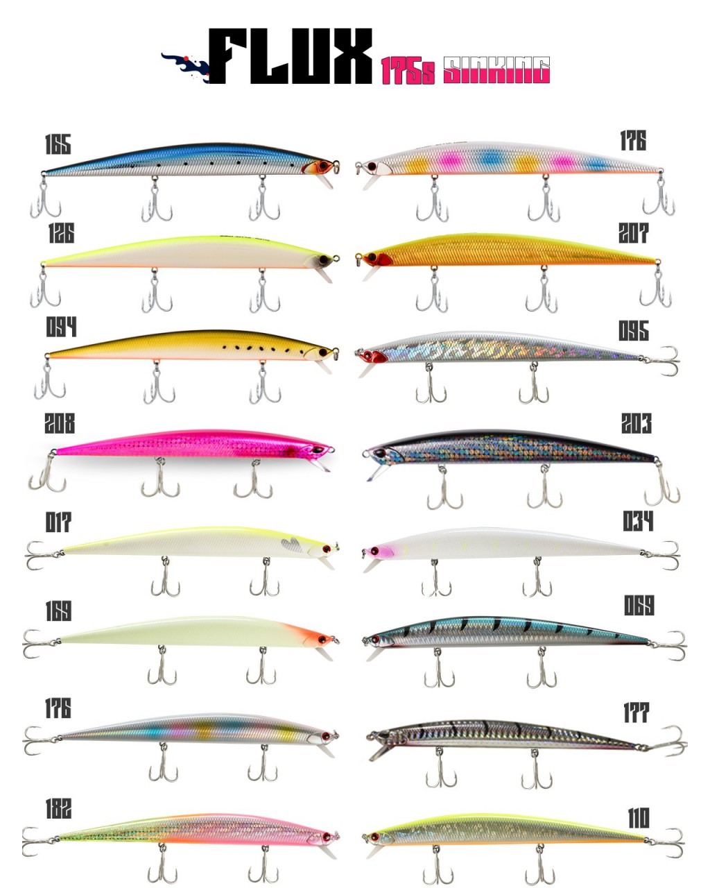 Fujin Flux 175S  29Gr Sinking Maket Yem