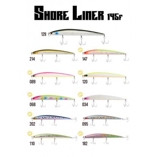 Fujin Shore Liner 145Mm 20Gr Floating Maket Balik