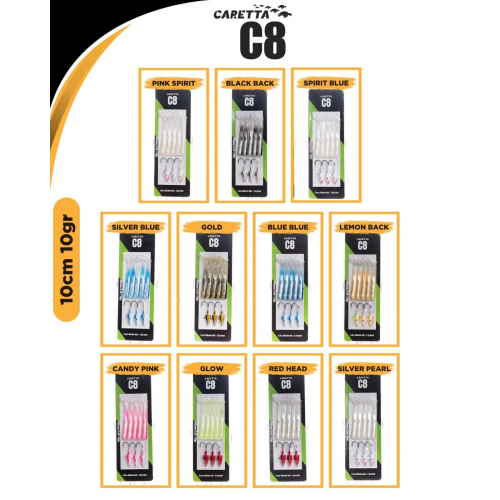 Caretta C8 10Cm 10Gr Silikon Yem