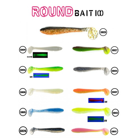 Fujin Round Bait 100Mm Silikon Yem