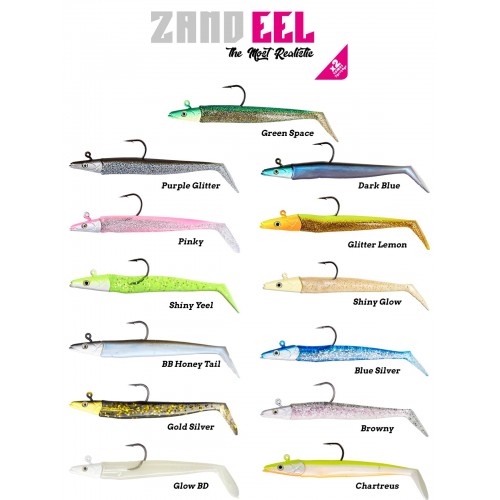 Fujin Zand Eel 11Cm 7-14G Double Combo Silikon Yem