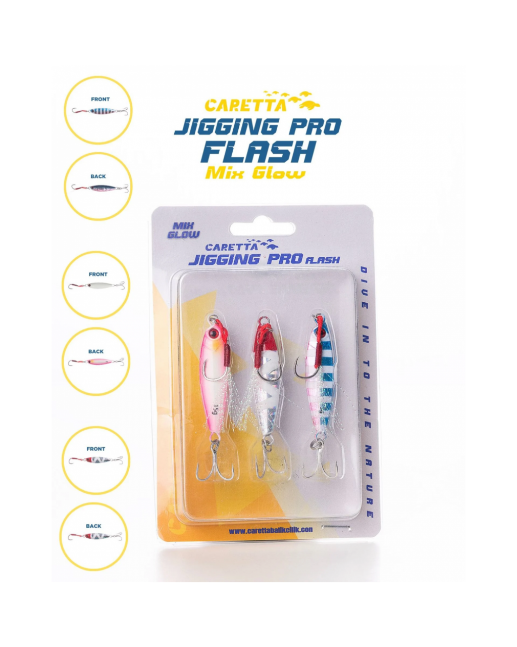 Caretta Jigging Pro Flash Jig Yem Caretta Jigging Pro Flash Jig Yem