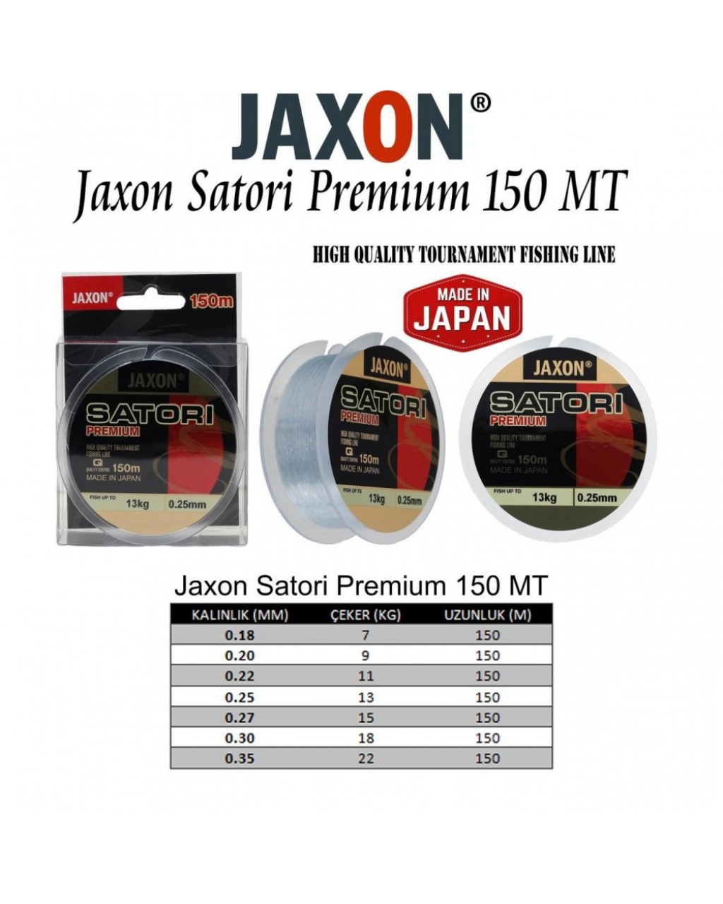 Jaxon Satori Premium 150 MT Misina