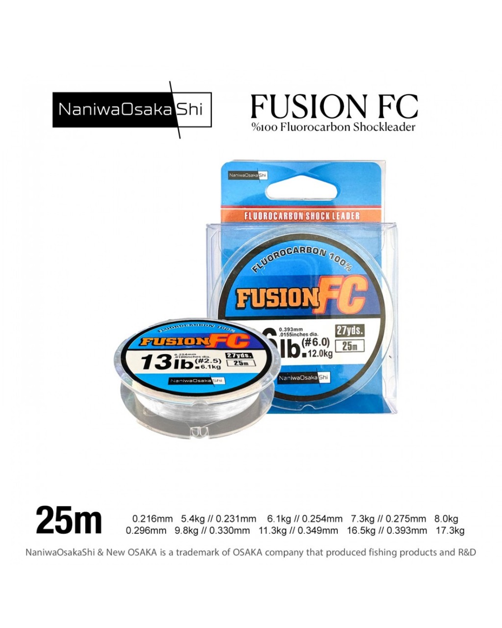 NANIWAOSAKASHI FUSION SL 100% FC  MISINA 25M