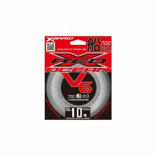 YGK RED OCEAN V6 FC MISINA 100M