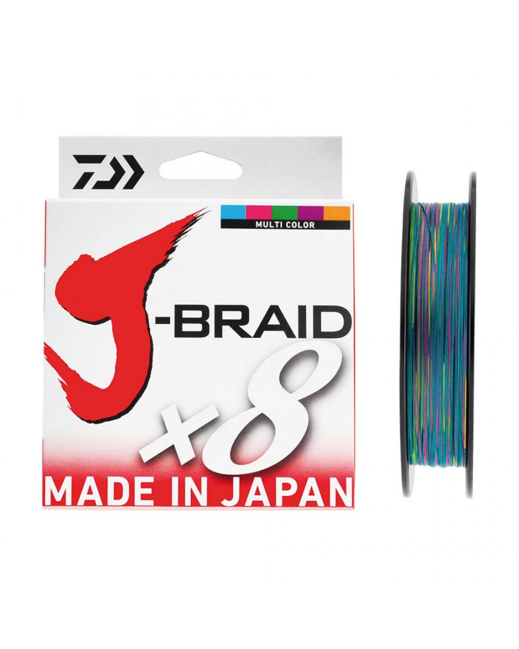 DAIWA JBRAID 8B 150M MULTICOLOR IP MISINA