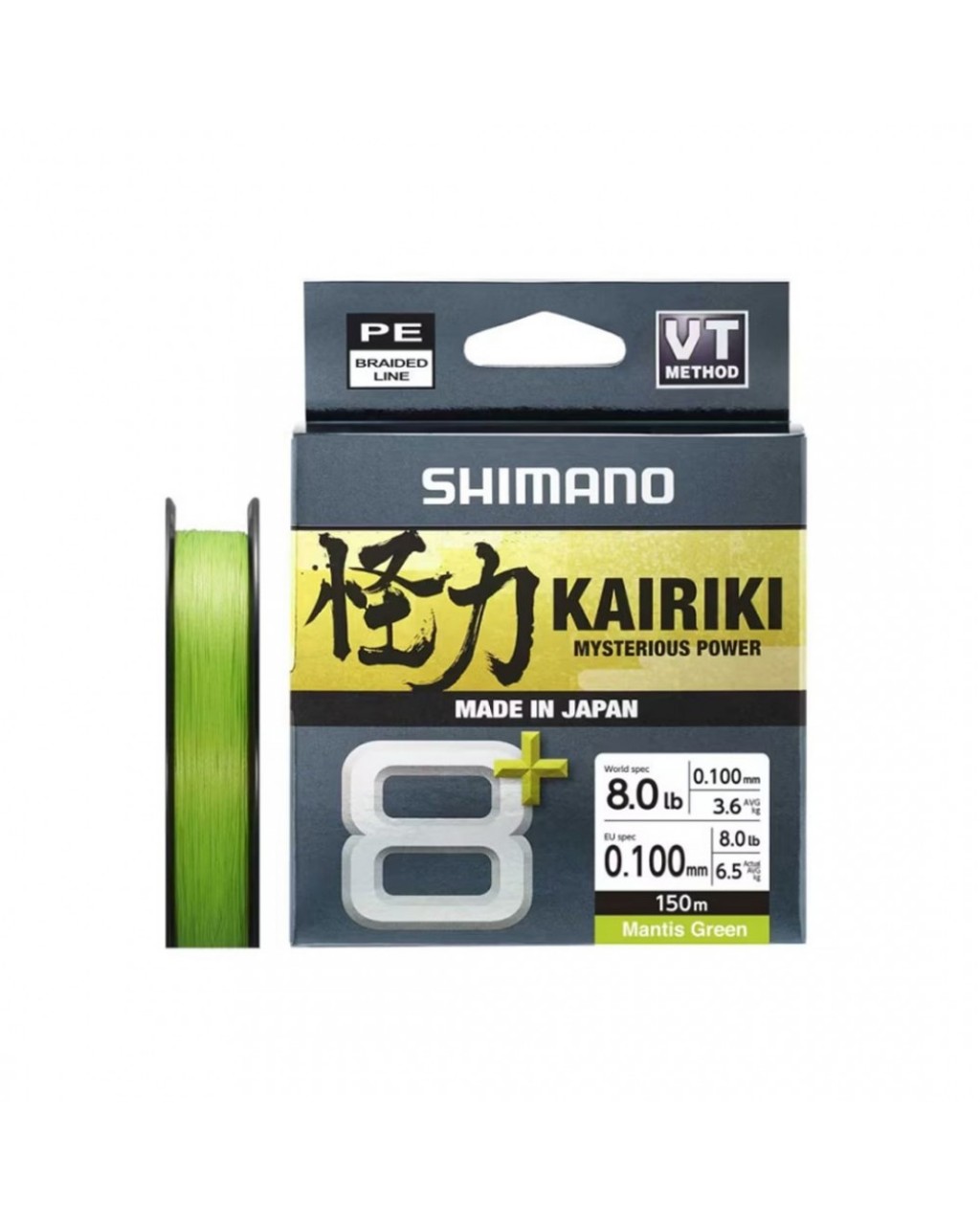 Shimano Kairiki 8+ 150M M.Yesil Ip Misina Shimano Kairiki 8+ 150M M.Yesil Ip Misina