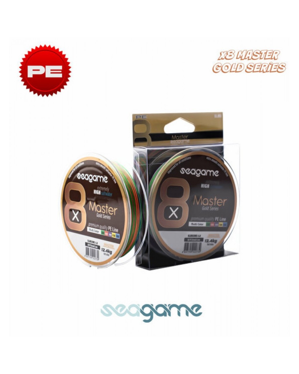 SEAGAME MASTER X8 PE 300M  MULTICOLOR IP MISINA