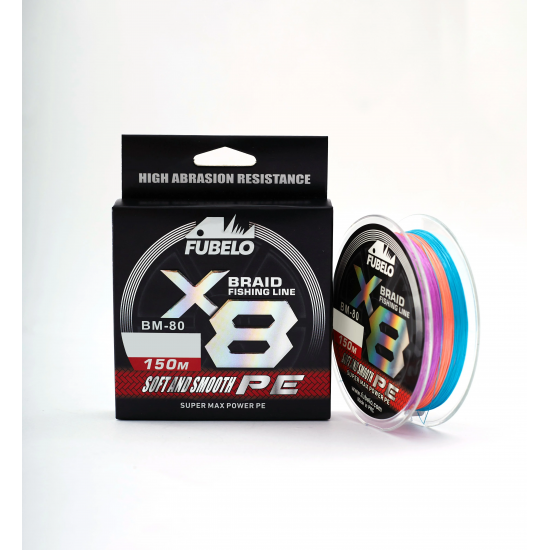 FUBELO BRAID LINE 8X MULTI 0.12 MM