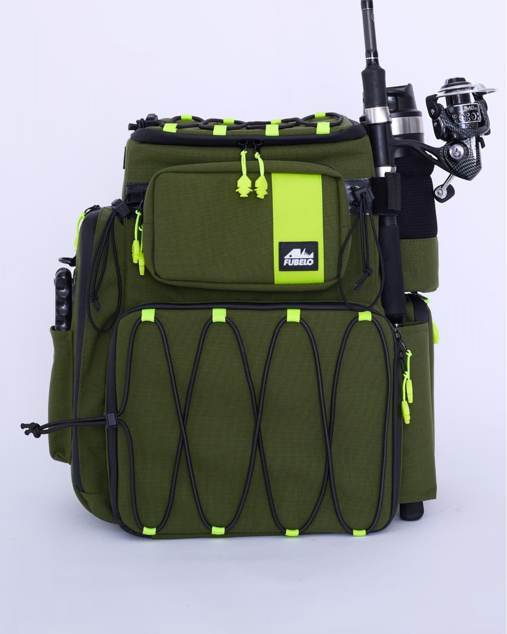 FUBELO CHAP YESIL BALIKÇI ÇANTASI (60LT)