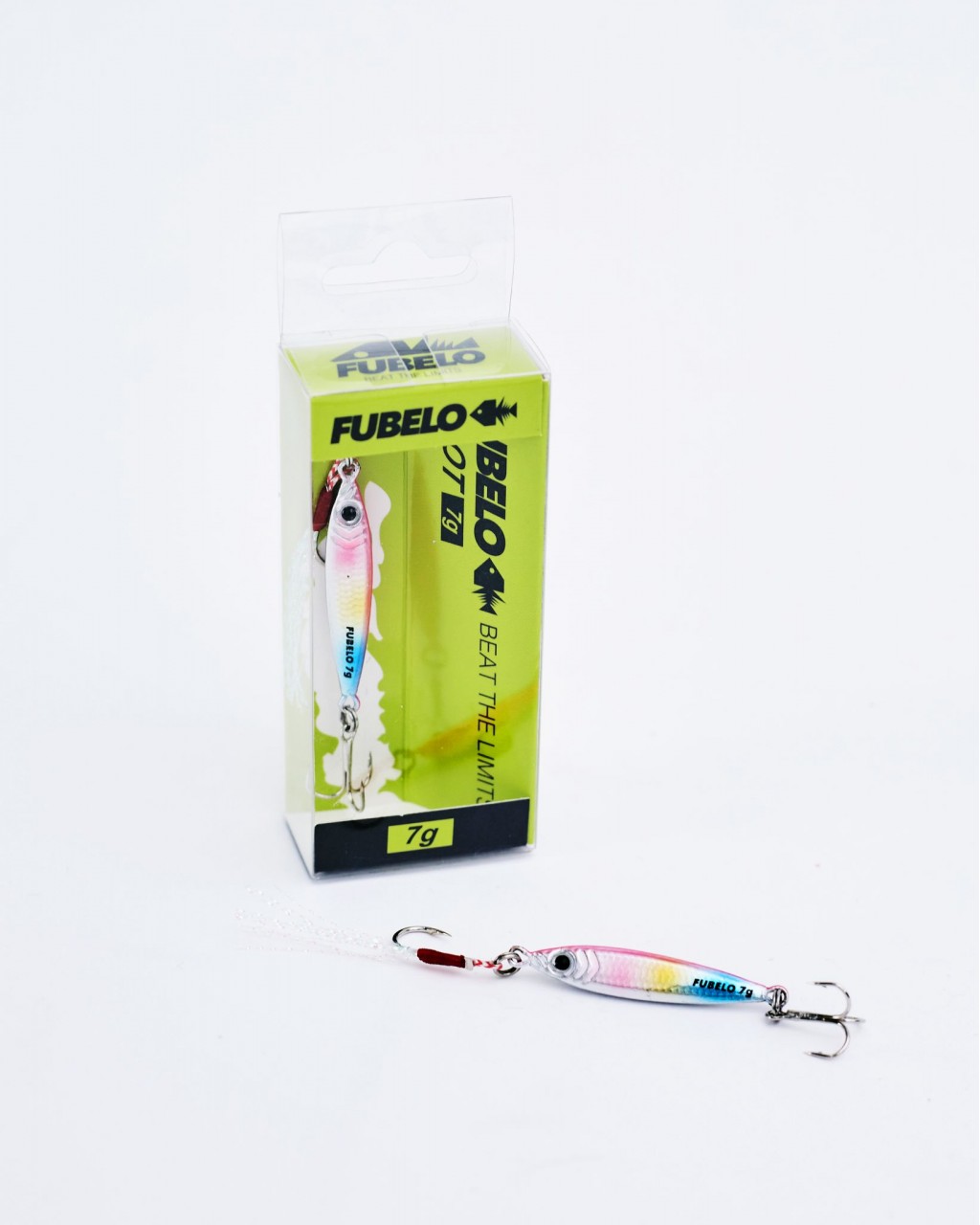 FUBELO PILOT MICRO JIG 3GR COLOR:PINK RAINBOW