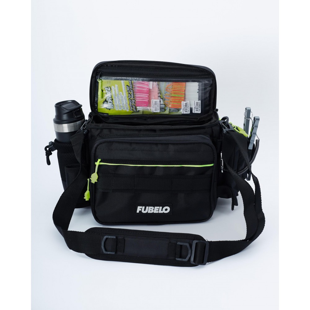 FUBELO SIDER SIYAH BALIKÇI ÇANTASI 