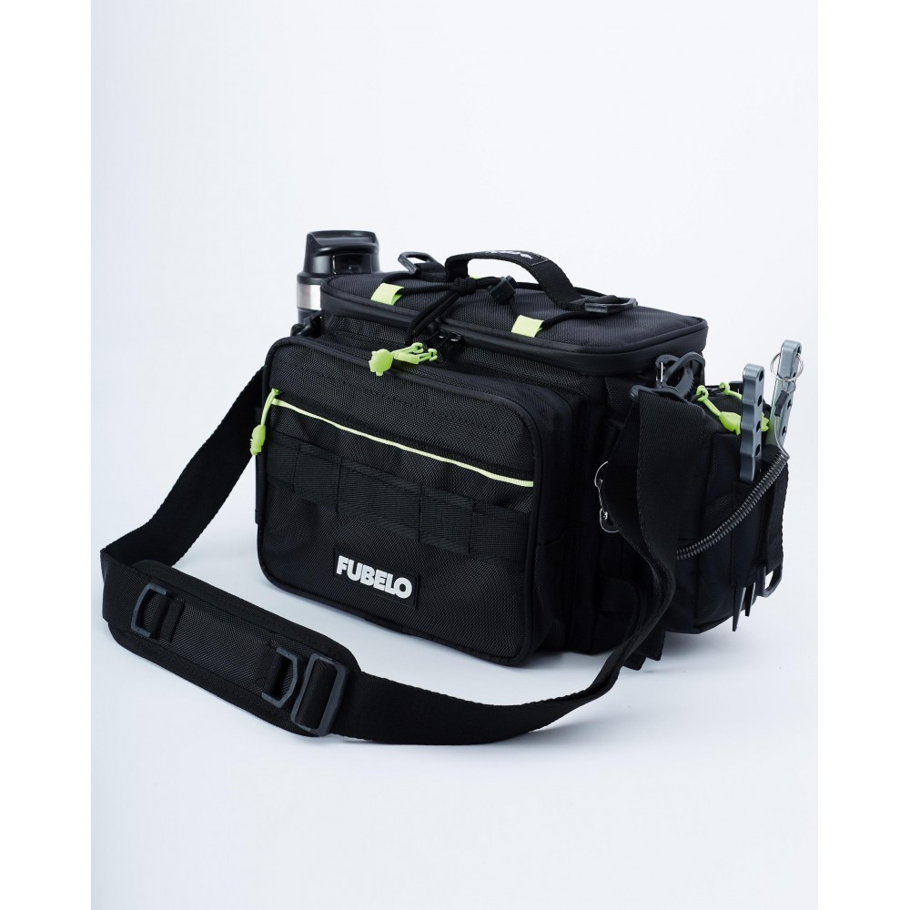 FUBELO SIDER SIYAH BALIKÇI ÇANTASI 