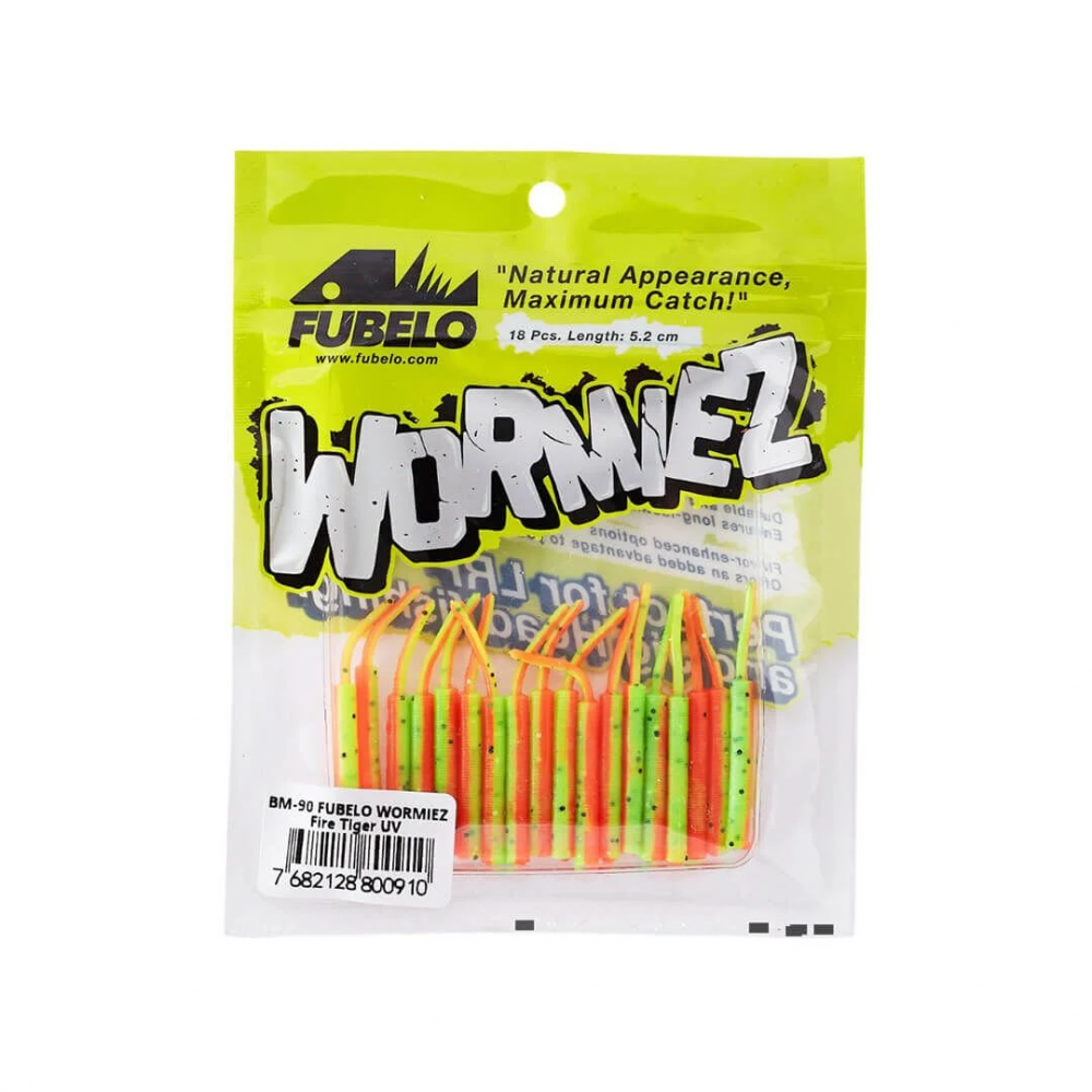 Fubelo Wormiez 5.2 Cm LRF Silikon Yem FIRE TIGER