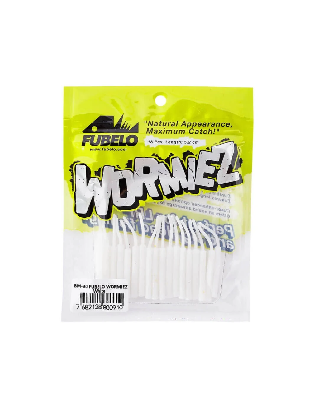 Fubelo Wormiez 5.2 Cm LRF Silikon Yem WHITE