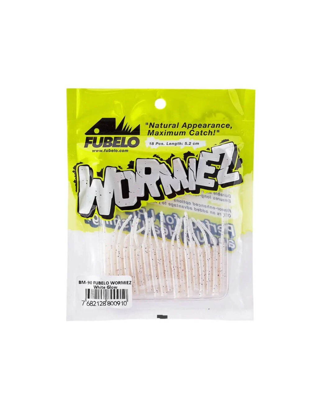 Fubelo Wormiez 5.2 Cm LRF Silikon Yem WHITE GLOW