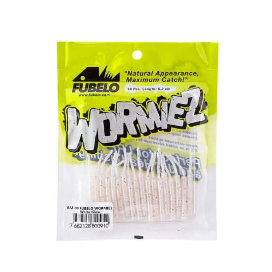 Fubelo Wormiez 5.2 Cm LRF Silikon Yem WHITE GLOW