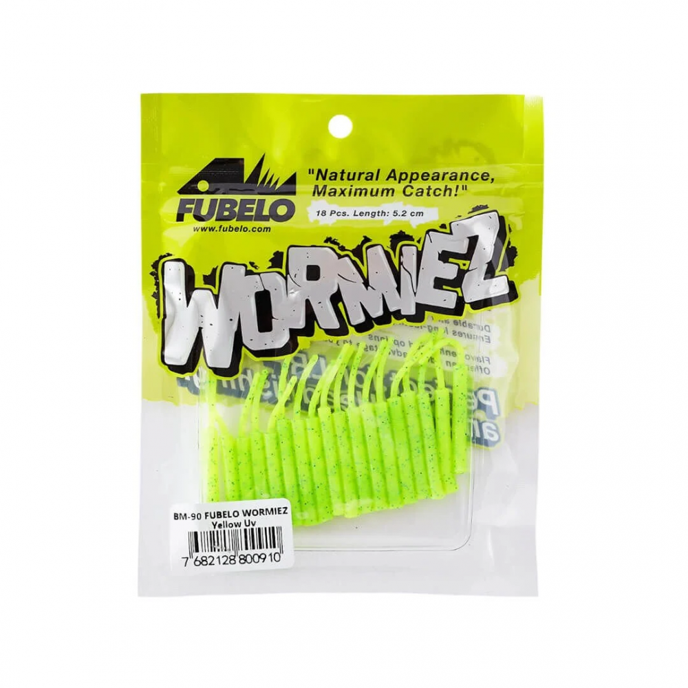 Fubelo Wormiez 5.2 Cm LRF Silikon Yem Yellow UV