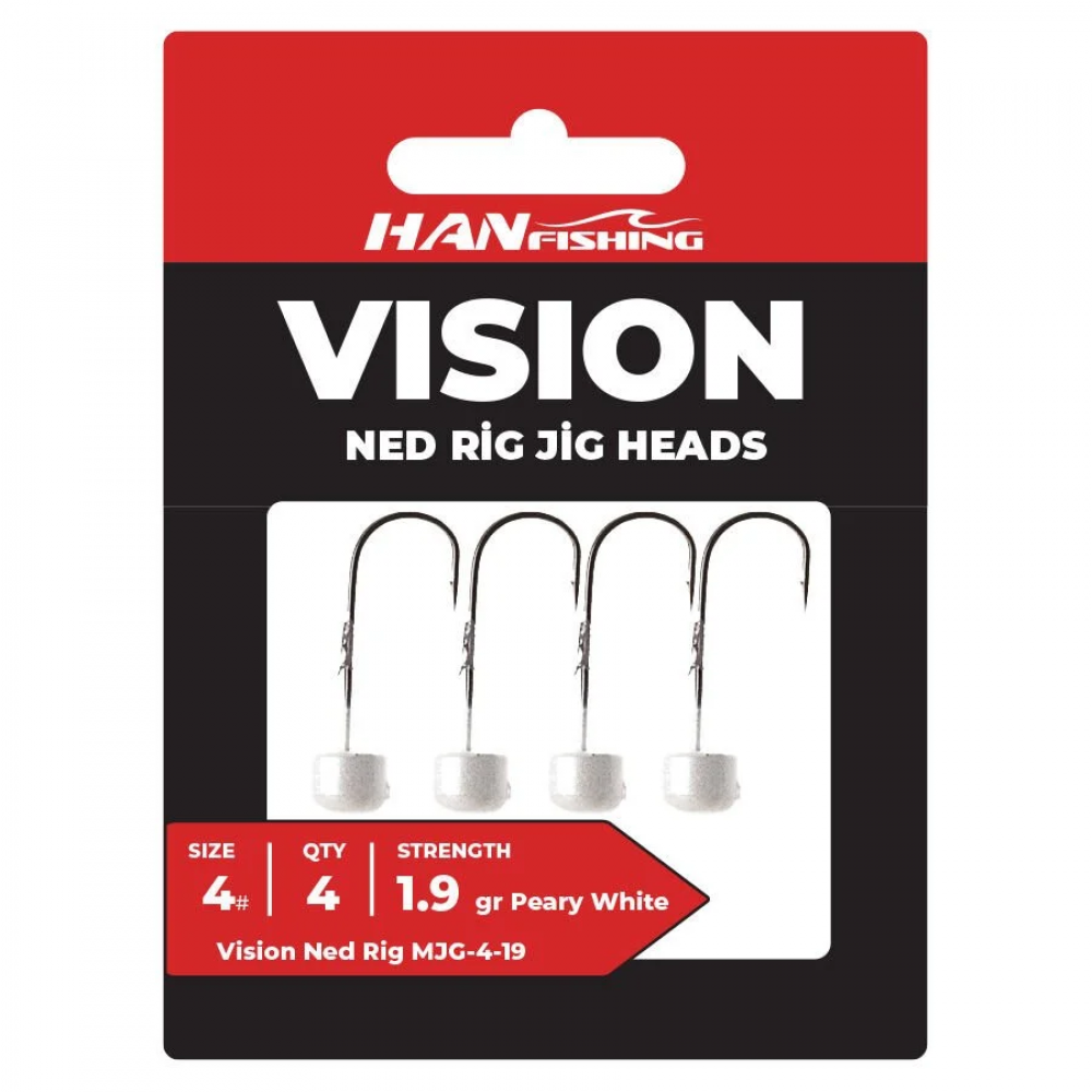Vision Ned Rig Peary White PMJ-30-7 Vision Ned Rig Peary White PMJ-30-7