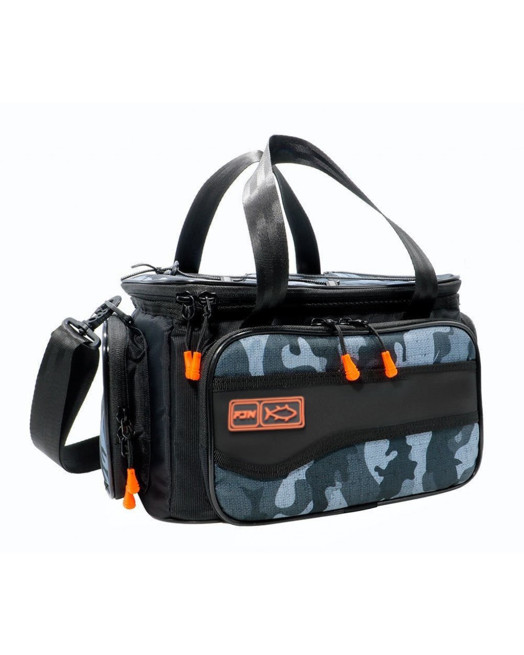 Fujin Black Camo Helper Bag - Balikçi Çantasi