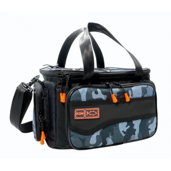 Fujin Black Camo Helper Bag - Balikçi Çantasi