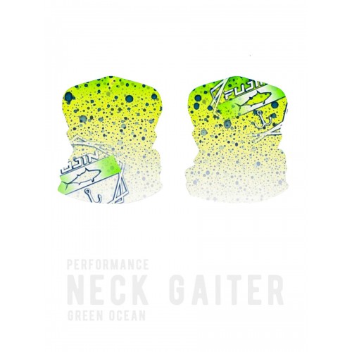 Fujin Neck Gaiter Boyunluk Green Ocean Fujin Neck Gaiter Boyunluk Green Ocean