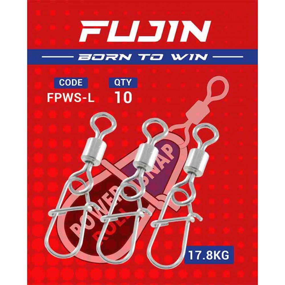 Fujin Power Roll Snap #L 17,8 Kg Çekerli Klips