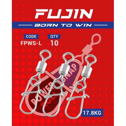 Fujin Power Roll Snap #L 17,8 Kg Çekerli Klips Fujin Power Roll Snap #L 17,8 Kg Çekerli Klips