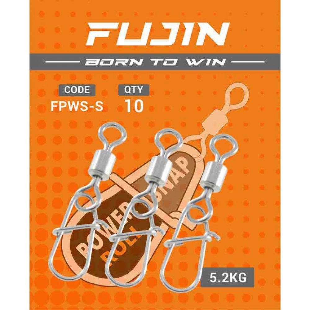 Fujin Power Roll Snap #S 5,2 Kg Çekerli Klips