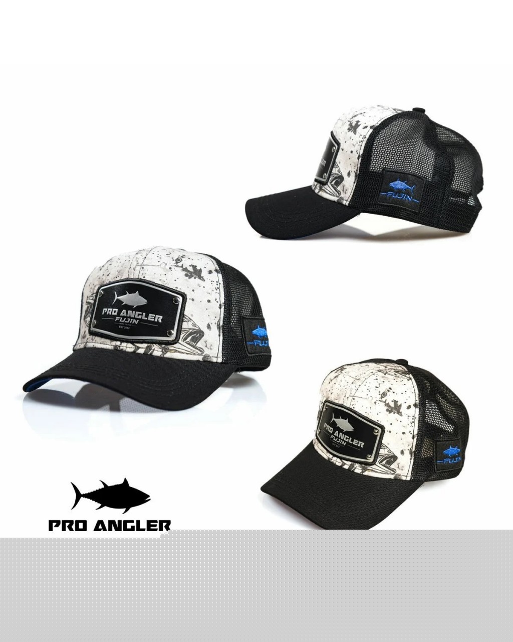 Fujin Pro Angler Black Fish Sapka Fujin Pro Angler Black Fish Sapka