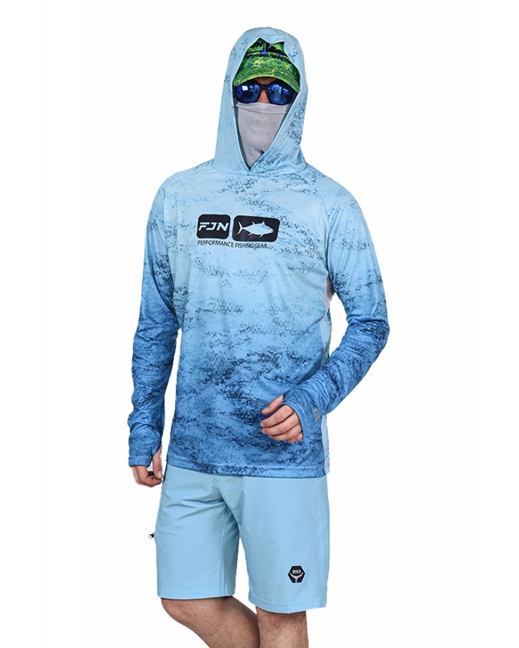 Fujin Pro Angler T-Shirt Blue Wave Xlarge (XL) Fujin Pro Angler T-Shirt Blue Wave Xlarge (XL)