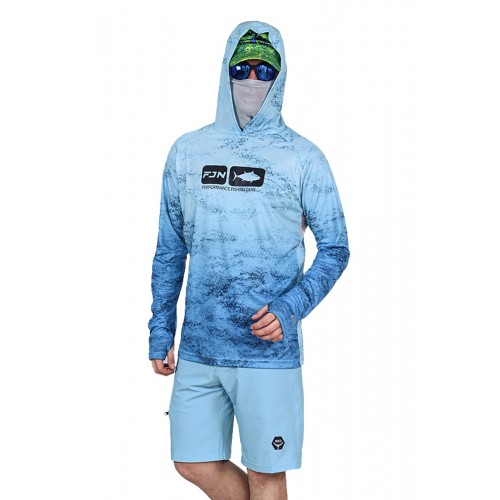 Fujin Pro Angler T-Shirt Blue Wave Xlarge (XL) Fujin Pro Angler T-Shirt Blue Wave Xlarge (XL)
