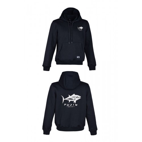 Fujin Tuna Hoodie Black Sweatshirt Erkek Fujin Tuna Hoodie Black Sweatshirt Erkek