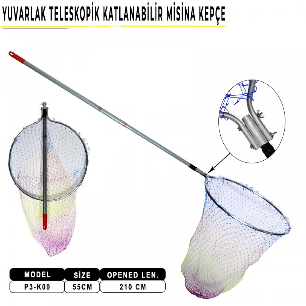 PORTFISH BÜYÜK YUVARLAK KEPÇE 55X210CM