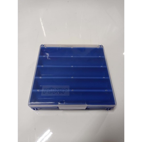 SAHTE KUTUSU, PLASTIK L, ÇIFT YÜZ, 10 GÖZ, MAVI SAHTE KUTUSU, PLASTIK L, ÇIFT YÜZ, 10 GÖZ, MAVI