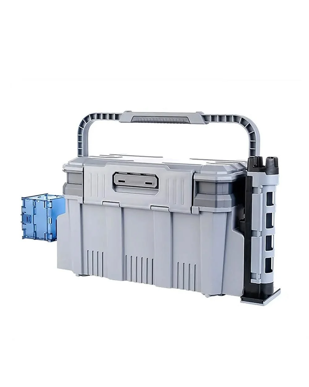 Shufa Çift Katli Ekstra Dayanikli Profesyonel Balikçi Kutu Çanta 19,5L GRİ